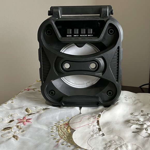 Vibe Mobile Bass LED Wireless Speaker - Black - Picture 3 of 3